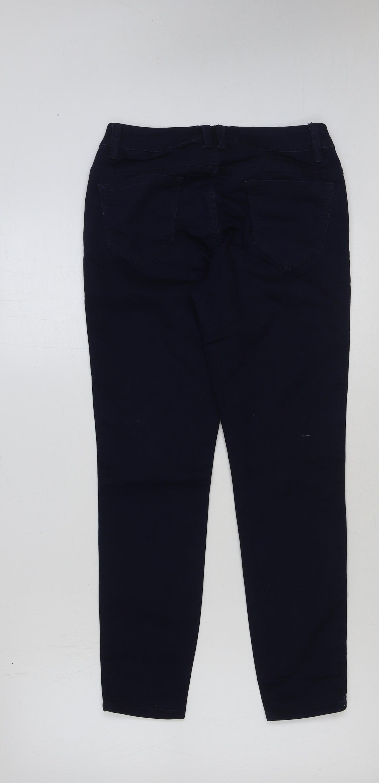 Womens UK Size 10 YESYES Regular Fit Skinny Blue Jeans