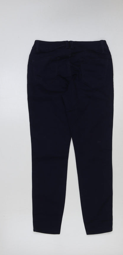 Womens UK Size 10 YESYES Regular Fit Skinny Blue Jeans