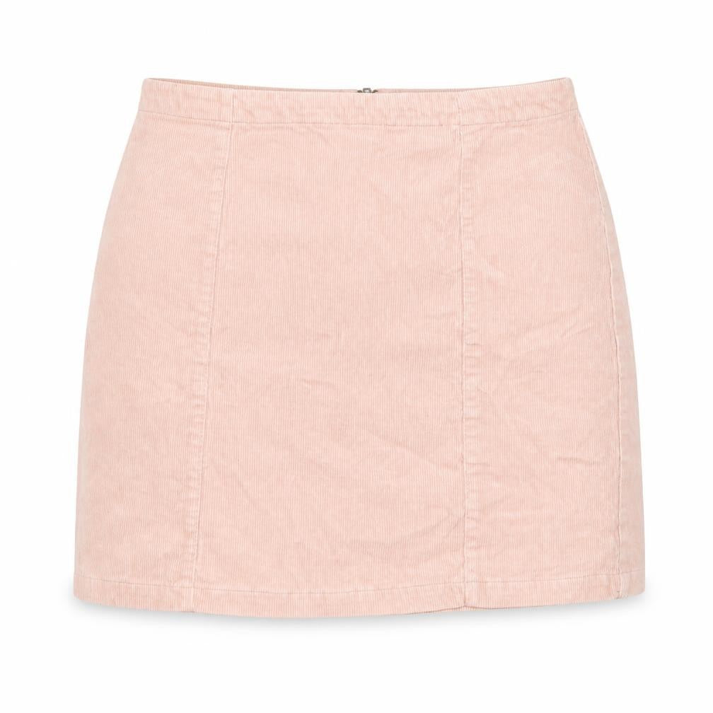 Womens UK Size L FOREVER 21 A-Line Corduroy Skirt