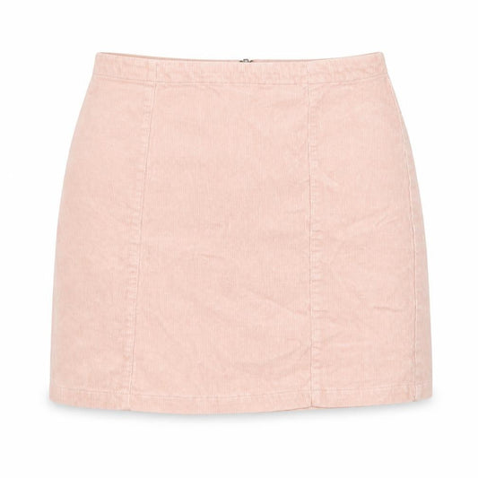 Womens UK Size L FOREVER 21 A-Line Corduroy Skirt