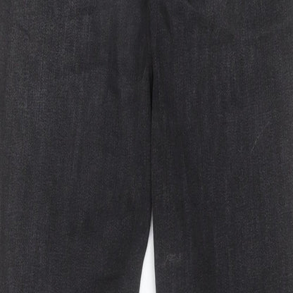 BDG Womens Black Cotton Skinny Jeans Size 28 in L29 in Regular Button