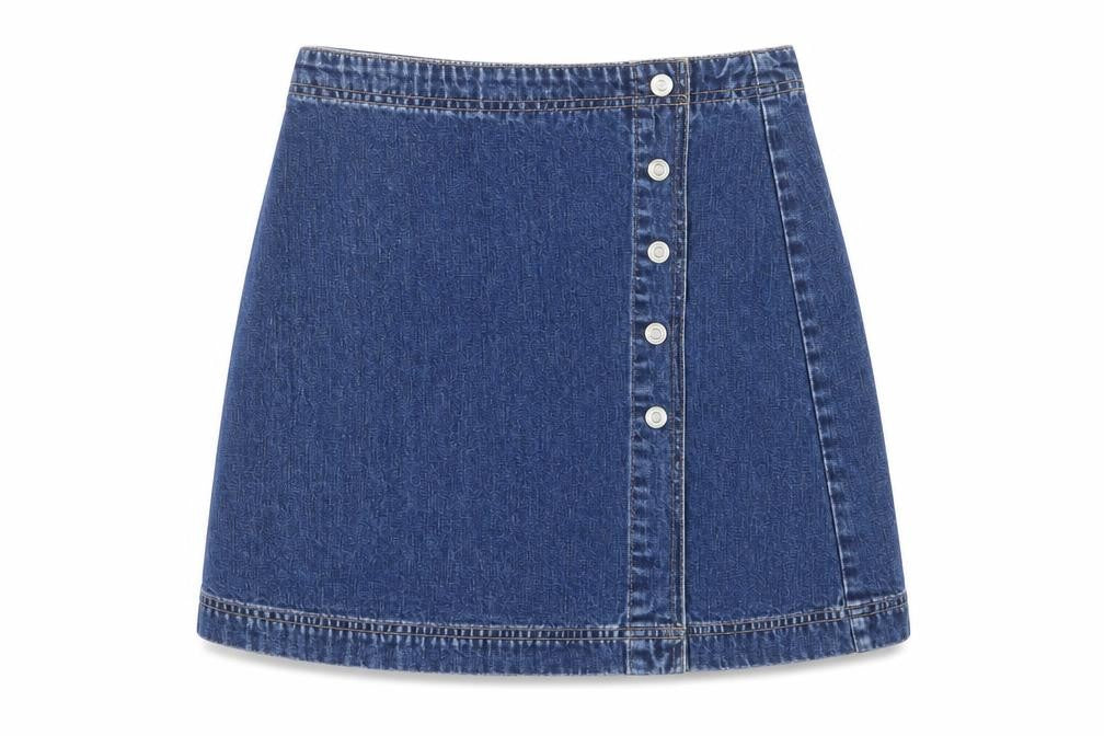 Womens UK Size 26 in Gap A-Line Denim Skirt