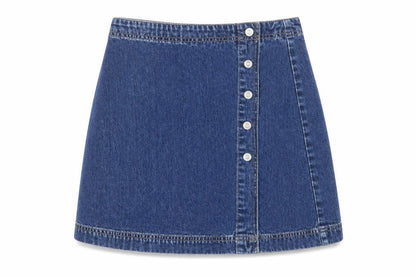 Womens UK Size 26 in Gap A-Line Denim Skirt