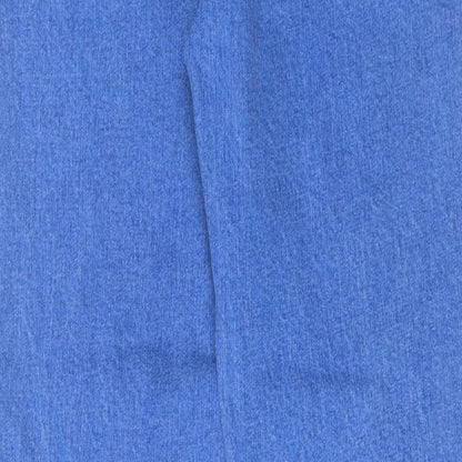 zamira Womens Blue Cotton Straight Jeans Size 32 in L30 in Regular Button