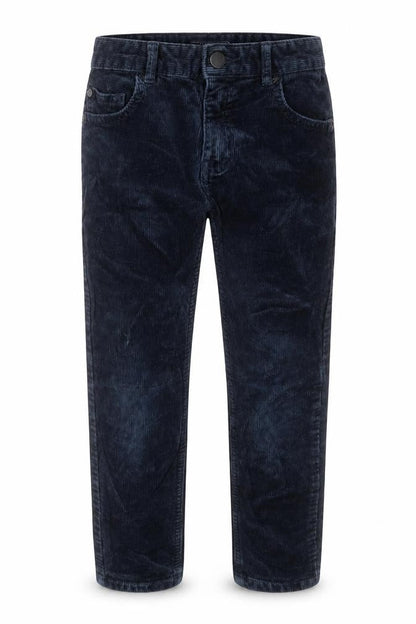 NEXT Boys Blue Cotton Capri Trousers Size 9 Months Regular Button