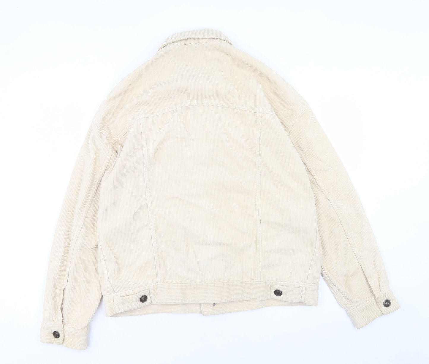 BDG Womens Beige Jacket Size S Button