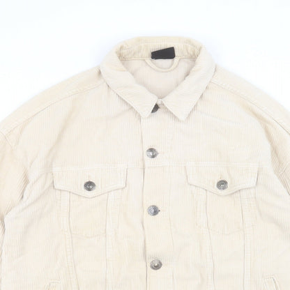 BDG Womens Beige Jacket Size S Button