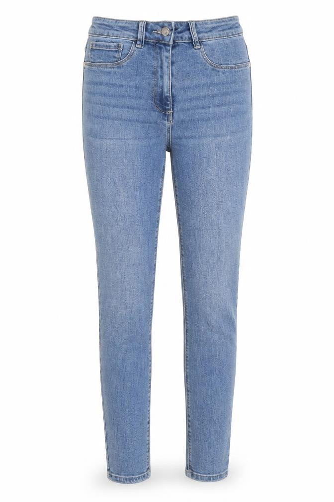 Womens UK Size 10 NEXT Regular Fit Skinny Blue Jeans