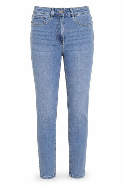 Womens UK Size 10 NEXT Regular Fit Skinny Blue Jeans