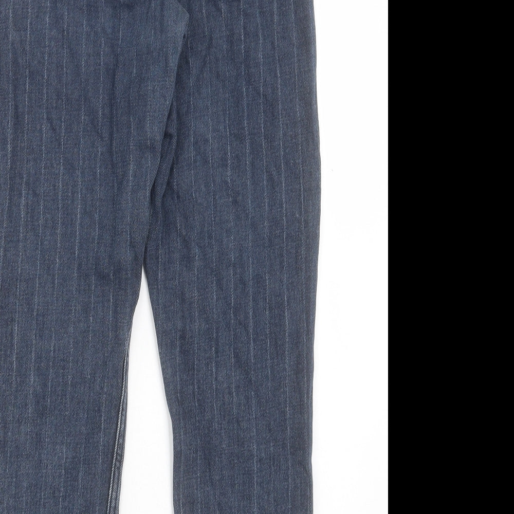 BDG Womens Blue Cotton Straight Jeans Size 27 in L30 in Regular Button