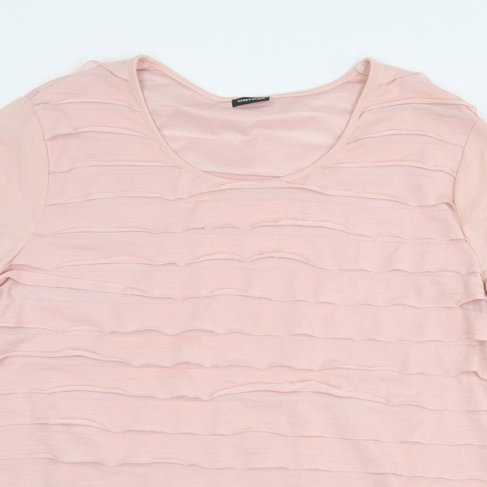 Womens UK Size 20 Gerry Weber Pink Basic Blouse