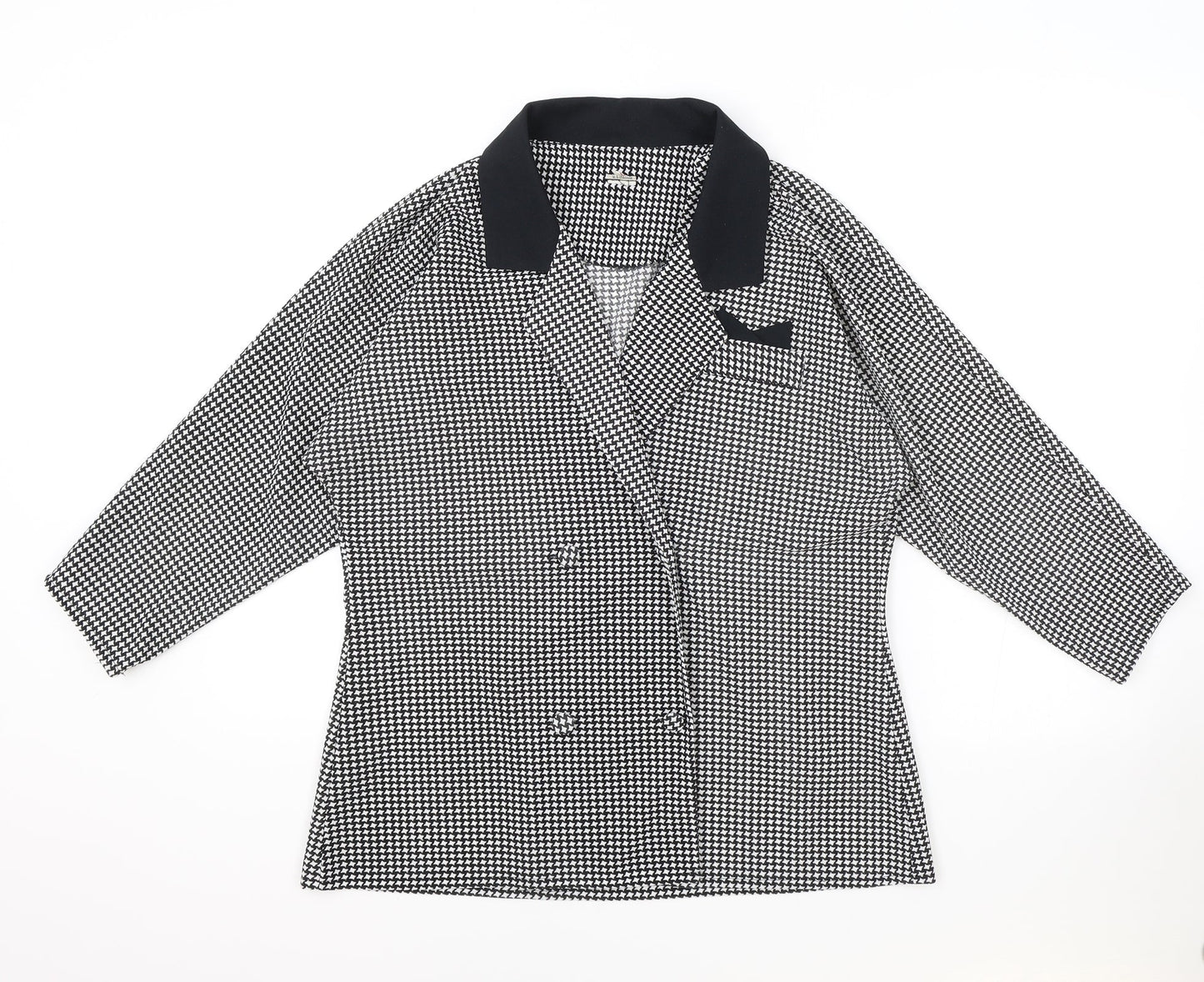 Womens UK Size 14 Preworn Black Jacket