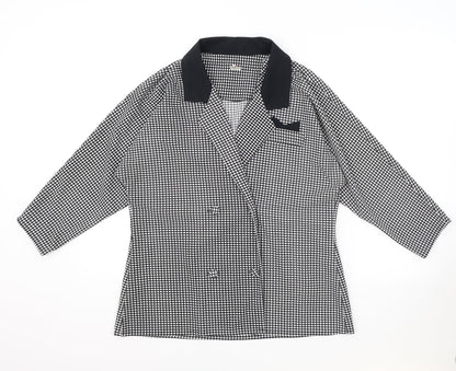 Womens UK Size 14 Preworn Black Jacket