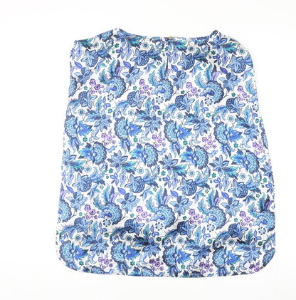Womens UK Size L Sfera Multicoloured Basic Blouse