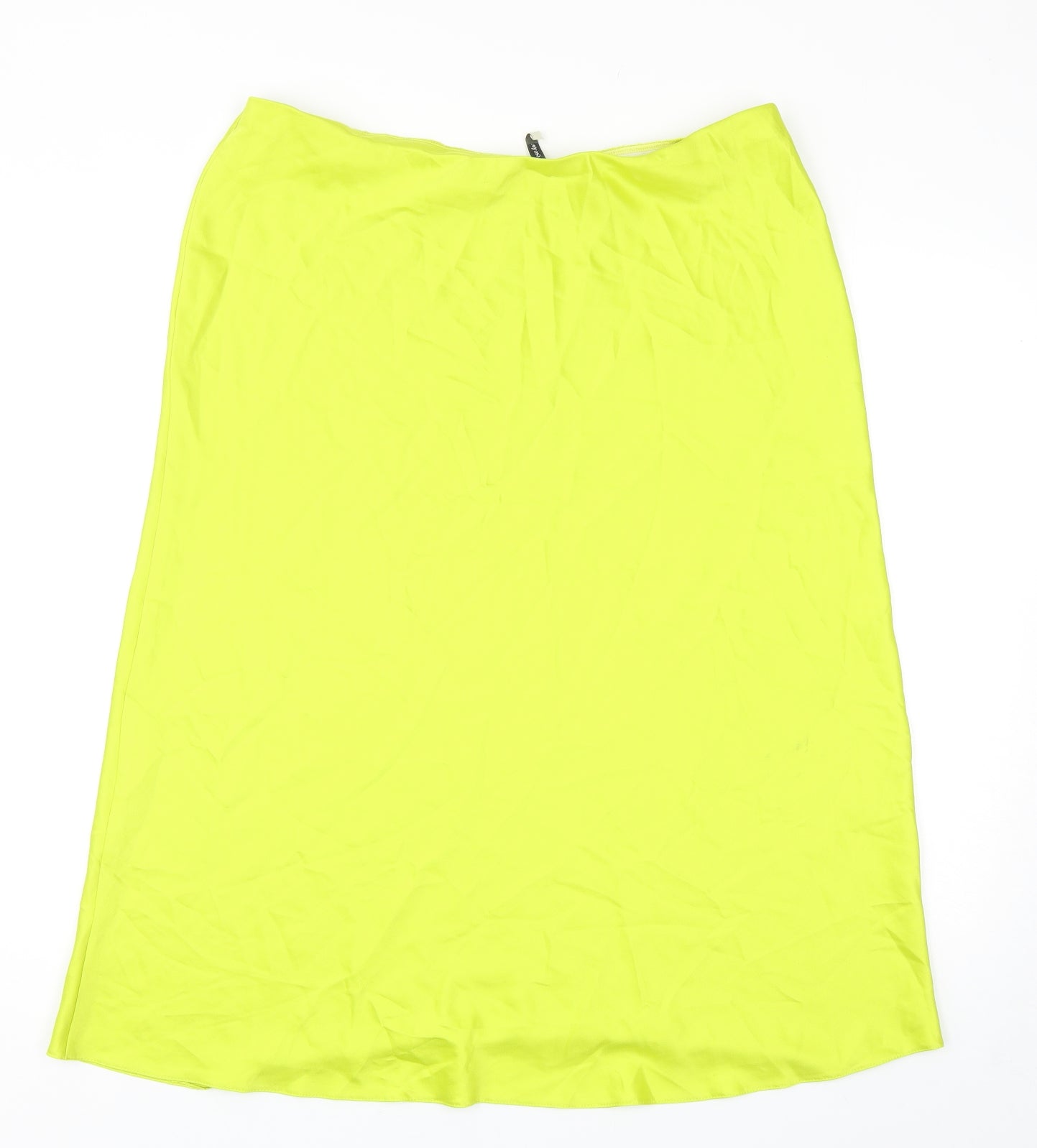 George Womens Green Polyester Swing Skirt Size 18