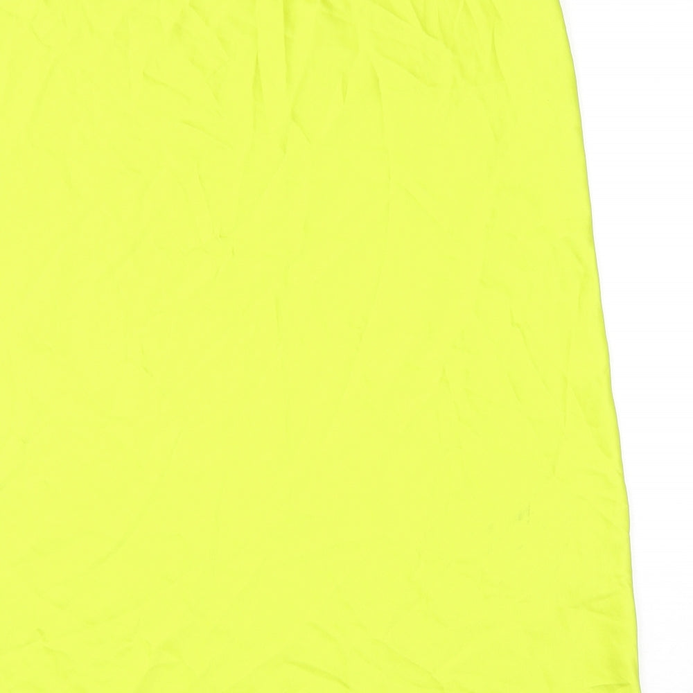 George Womens Green Polyester Swing Skirt Size 18