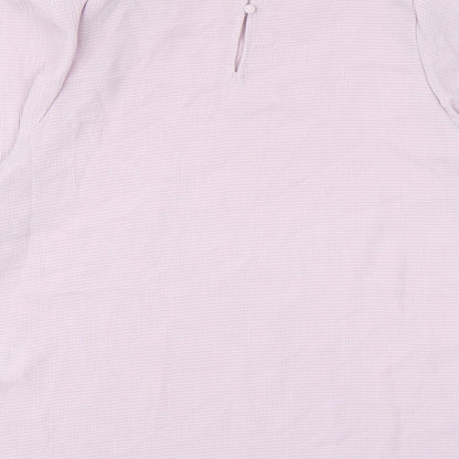 Womens UK Size M H&M Purple Basic Blouse