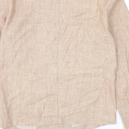 New Look Womens Pink Jacket Blazer Size 12