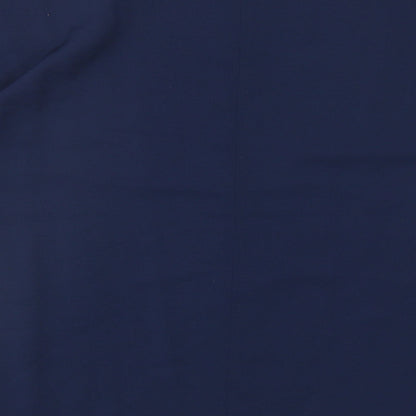 Womens UK Size 12 Marks and Spencer Blue Basic Blouse