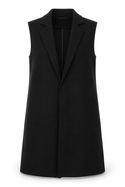 Papaya Womens Black Jacket Waistcoat Size 8