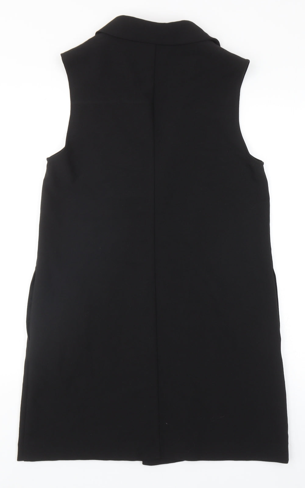 Papaya Womens Black Jacket Waistcoat Size 8