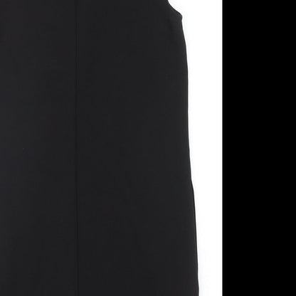 Papaya Womens Black Jacket Waistcoat Size 8