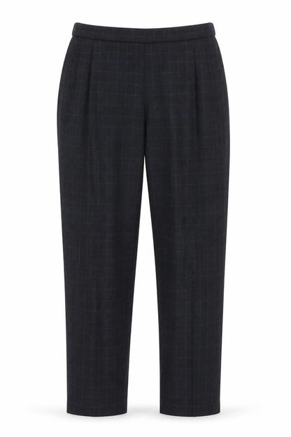 Womens UK Size 10 Marks and Spencer Regular Fit Carrot Blue Trousers