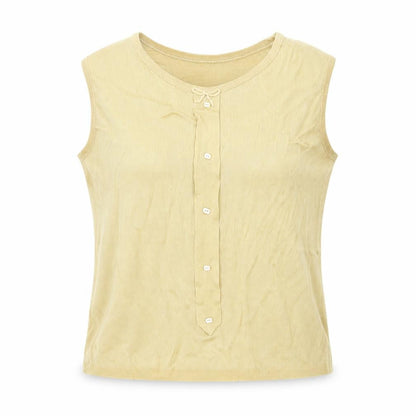 Womens UK Size 12 Preworn Beige Basic Tank