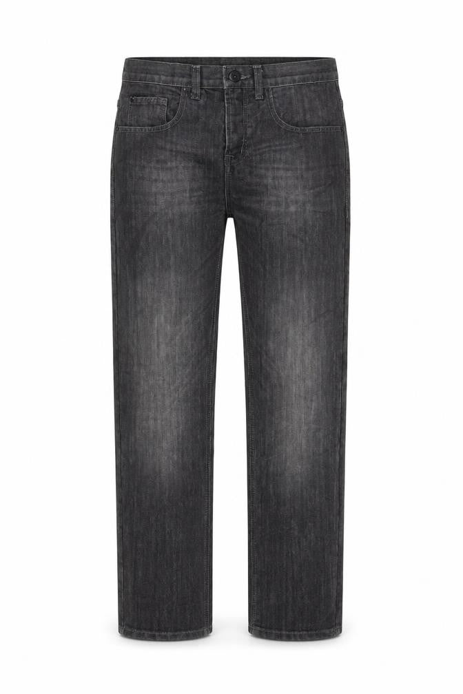 Womens UK Size 32 in Denim & Co. Slim Fit Straight Grey Jeans