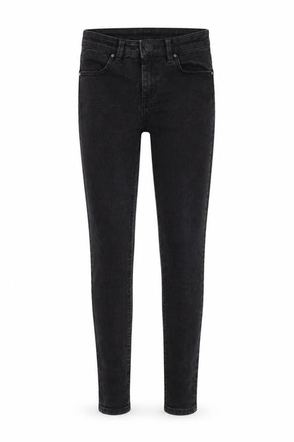 Womens UK Size 25 in ASOS Regular Fit Skinny Black Jeans