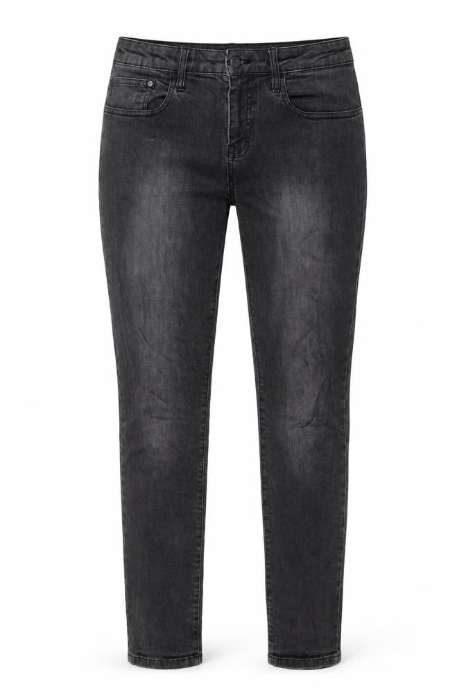 Waven Womens Grey Cotton Skinny Jeans Size 34 in L30 in Regular Zip