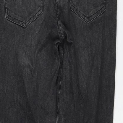 Waven Womens Grey Cotton Skinny Jeans Size 34 in L30 in Regular Zip