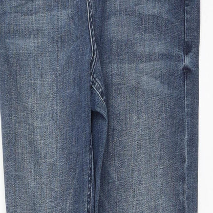 Womens UK Size 32 in Preworn Regular Fit Skinny Blue Jeans