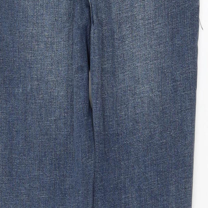 Womens UK Size 32 in Preworn Regular Fit Skinny Blue Jeans