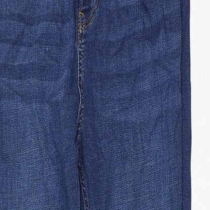 Womens UK Size 30 in Preworn Regular Fit Skinny Blue Jeans
