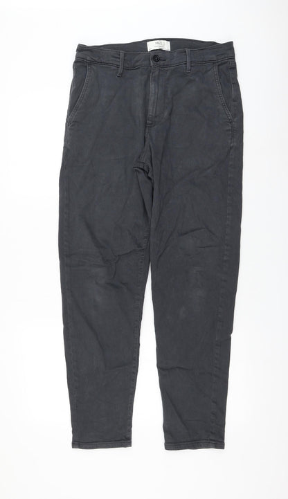 Womens UK Size 32 in Marks and Spencer Regular Fit Tapered Grey Jeans