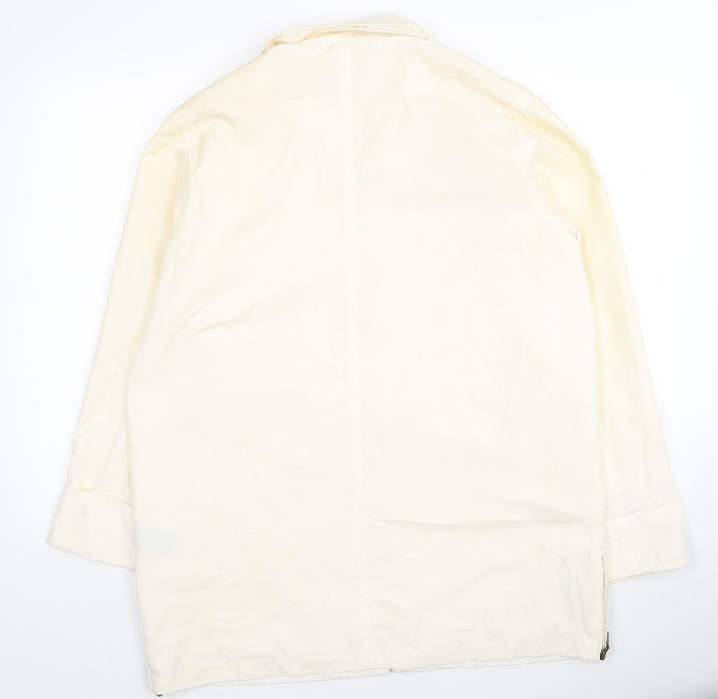 Womens UK Size M Astraka Ivory Pea Coat