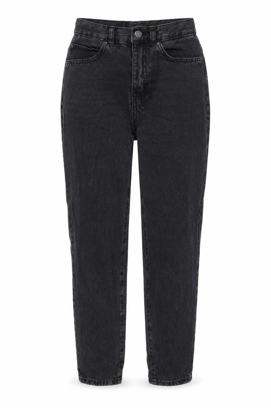 Dr. Denim Womens Grey Cotton Mom Jeans Size 24 in L30 in Regular Button
