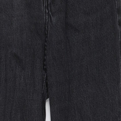 Dr. Denim Womens Grey Cotton Mom Jeans Size 24 in L30 in Regular Button