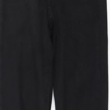 Topshop Womens Grey Cotton Skinny Jeans Size 26 in L32 in Regular Button