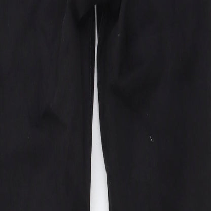 Topshop Womens Grey Cotton Skinny Jeans Size 26 in L32 in Regular Button