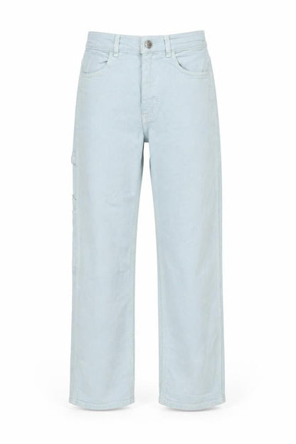 Womens UK Size XS Zara Regular Fit Straight Blue Jeans