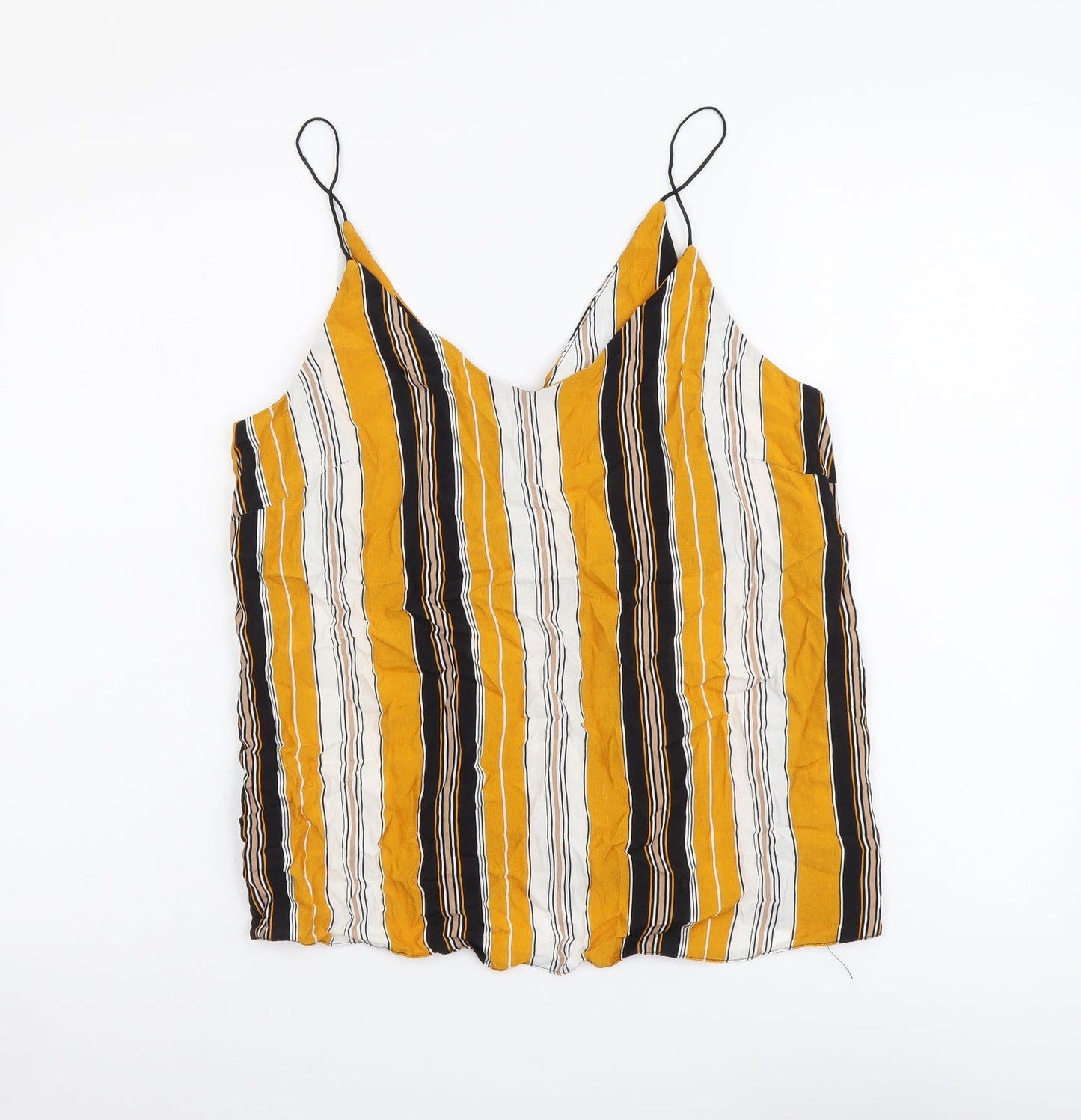 Womens UK Size 8 New Look Multicoloured Camisole Tank