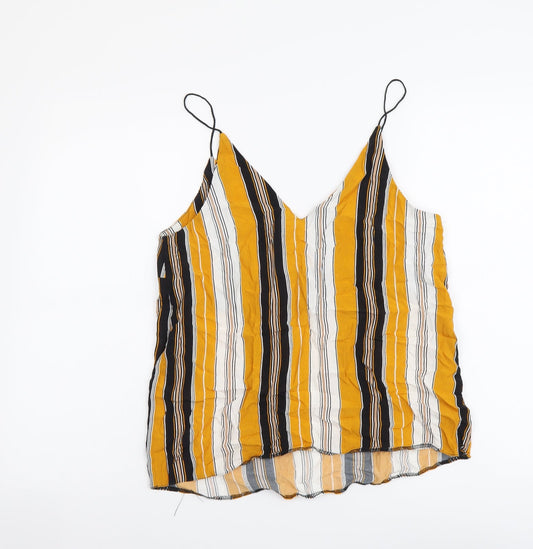 Womens UK Size 8 New Look Multicoloured Camisole Tank
