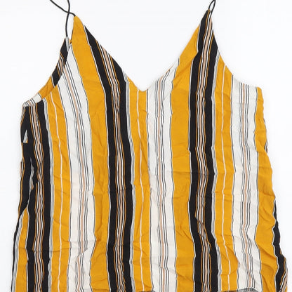 Womens UK Size 8 New Look Multicoloured Camisole Tank