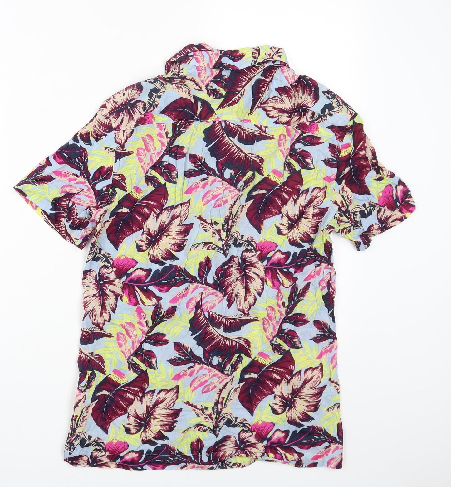 Womens UK Size S NEXT Multicoloured Basic Button-Up