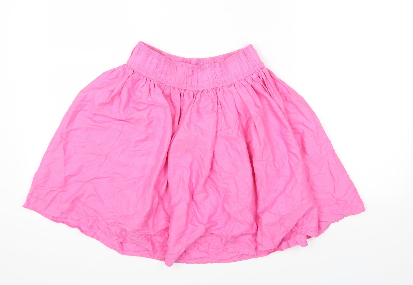L.O.G.G Girls Pink Viscose Mini Skirt Size 12-13 Years Regular