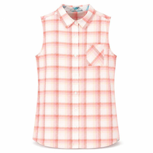 prAna Womens Multicoloured Plaid Cotton Basic Button-Up Size M Collared