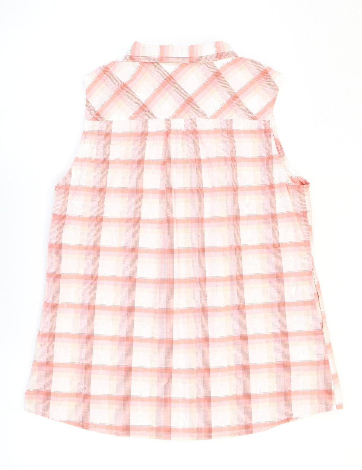 prAna Womens Multicoloured Plaid Cotton Basic Button-Up Size M Collared