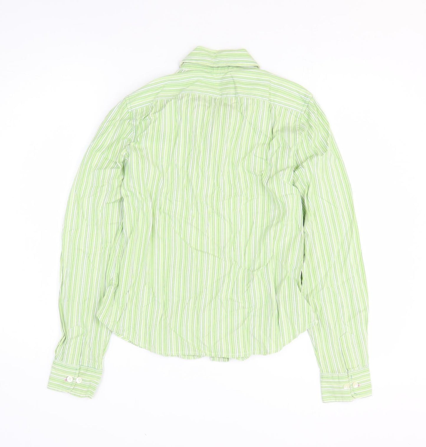 Mens UK Size S Gap Green  Button-Up Long Sleeve Casual Shirt